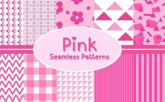 10 Elegant Pink Seamless Patterns: Elevating Your Creative Projects