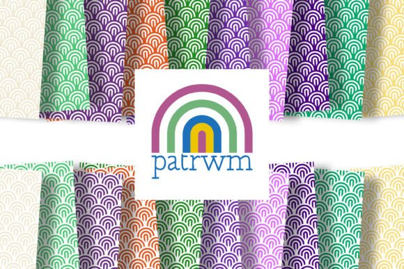 160 Seamless Scalloped Arches Patterns