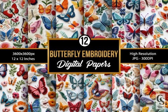 Butterfly Embroidery Seamless Patterns: A Comprehensive Evaluation