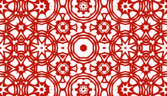 Crimson Symphony of Nature Patterns 5: A Deep Dive into Ornamental Beauty and Design Utility
