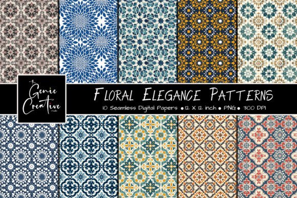 Floral Elegance Seamless Patterns Set: A Comprehensive Evaluation