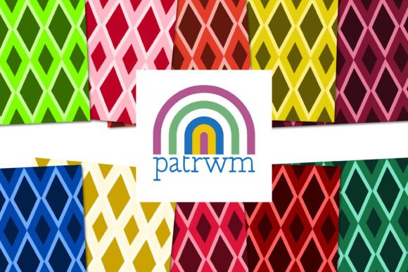 Seamless Diamond Design Patterns