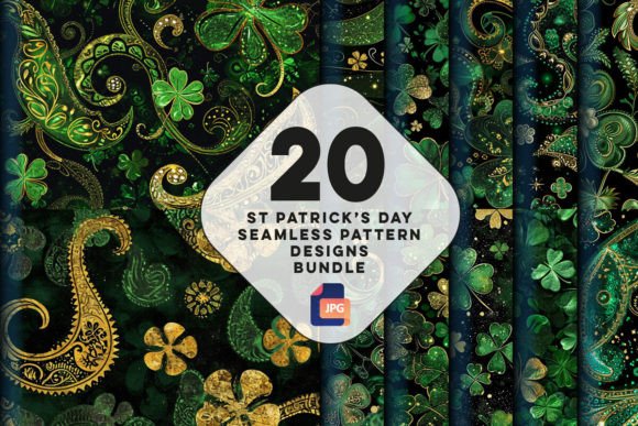 St Patrick's Day Seamless Patterns: A Strategic Asset for Modern Creators