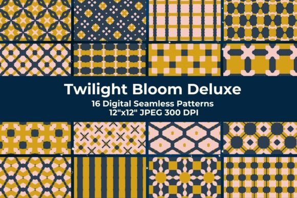Twilight Bloom Modern Seamless Patterns: A Comprehensive Guide to Design Integration
